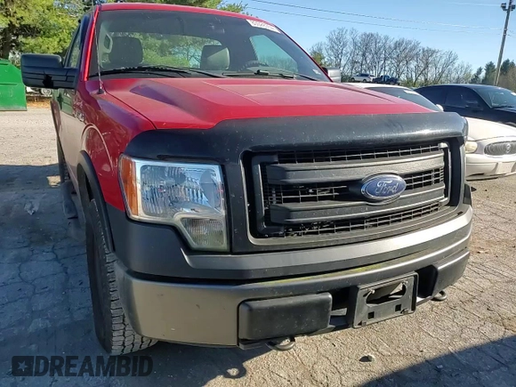 2013 Ford F-150 XL with VIN 1FTMF1EMXDKD87815, listed as a Copart auction lot 80028764 with 218,969 mi miles and Salvage Title. Bid and sale history available at carsss.com. Image 11.