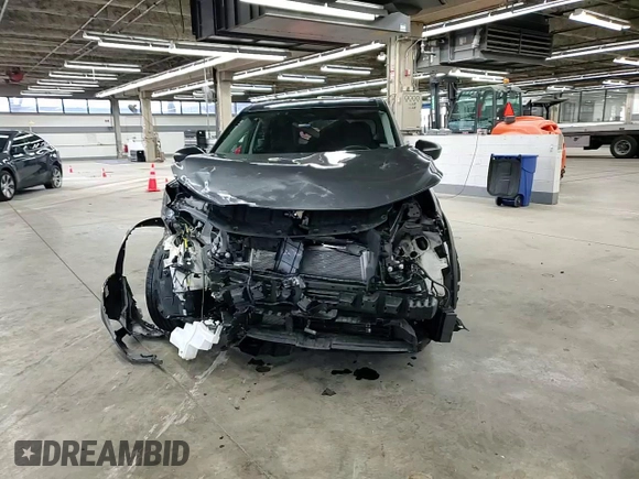 2024 Nissan Rogue S with VIN 5N1BT3AB5RC689753, listed as a Copart auction lot 47120305 with 12,500 mi miles and Salvage Title. Bid and sale history available at carsss.com. Image 11.