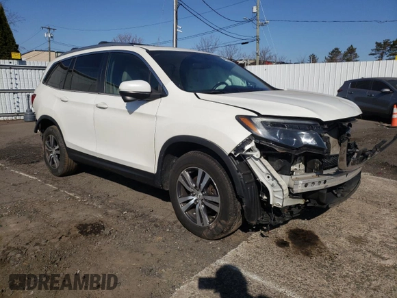 2016 Honda Pilot EX-L with VIN 5FNYF6H58GB111797, listed as a Copart auction lot 49082765 with 145,055 mi miles and Salvage Title. Bid and sale history available at carsss.com. Image 4.