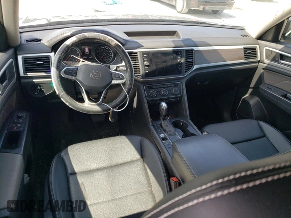 2021 Volkswagen Atlas SE with VIN 1V2WR2CA2MC575199, listed as a Copart auction lot 54933665 with 101,709 mi miles and Salvage title. Bid and sale history available at DreamBid. Image 8.