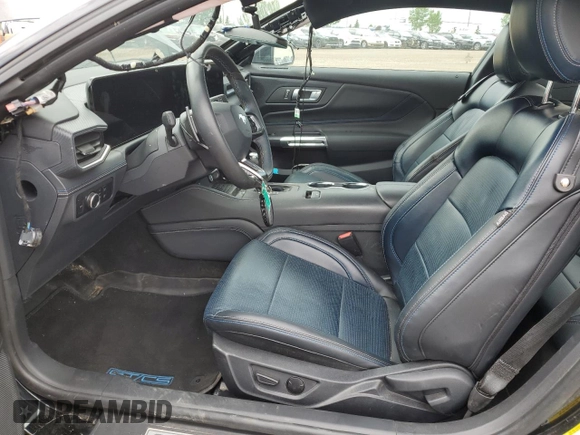2024 Ford Mustang GT with VIN 1FA6P8CF3R5432009, listed as a Copart auction lot 62908115 with 22,552 mi miles and Salvage title. Bid and sale history available at DreamBid. Image 7.