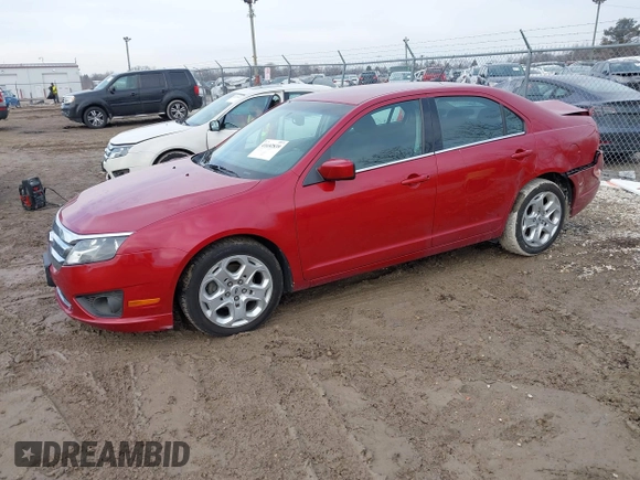 2010 Ford Fusion SE with VIN 3FAHP0HA3AR222387, listed as a IAAI auction lot 41652839 with 94,216 mi miles. Bid and sale history available at carsss.com. Image 2.