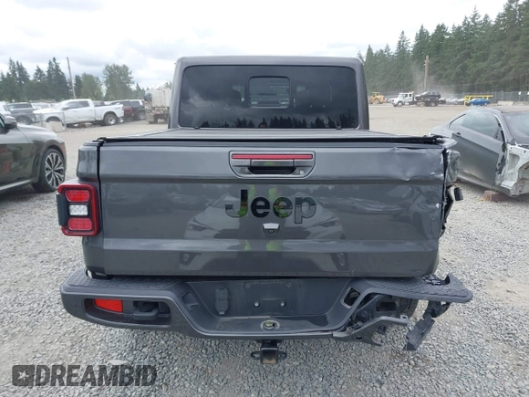 2021 Jeep Gladiator High Altitude with VIN 1C6HJTFG8ML567087, listed as a IAAI auction lot 42549990 with 30,437 mi miles and . Bid and sale history available at DreamBid. Image 17.