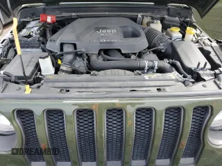 2021 Jeep Wrangler Unlimited Rubicon with VIN 1C4JJXFM3MW555919, listed as a Copart auction lot 54319775 with 51,188 mi miles and Salvage title. Bid and sale history available at DreamBid. Image 12.