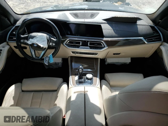 2020 BMW X5 sDrive40i with VIN 5UXCR4C09L9C69069, listed as a Copart auction lot 56543425 with 65,326 mi miles and Salvage Title. Bid and sale history available at DreamBid. Image 8.