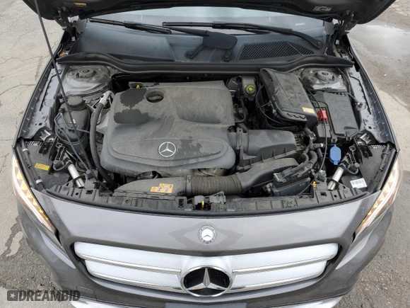 2015 Mercedes-Benz GLA-Class GLA 250 with VIN WDCTG4GB6FJ033024, listed as a Copart auction lot 47287445 with 123,591 mi miles and Salvage Title. Bid and sale history available at carsss.com. Image 12.
