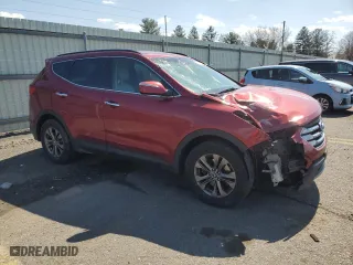 2013 Hyundai Santa Fe Sport with VIN 5XYZUDLB2DG003949, listed as a Copart auction lot 50675755 with 105,331 mi miles and Salvage Title. Bid and sale history available at carsss.com. Image 4.
