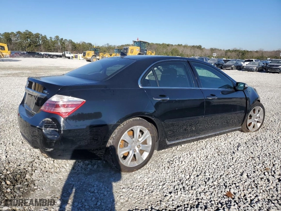 2009 Acura RL Tech Pkg with VIN JH4KB26629C000151, listed as a Copart auction lot 88198645 with 0 mi miles and Non Repairable. Bid and sale history available at carsss.com. Image 3.