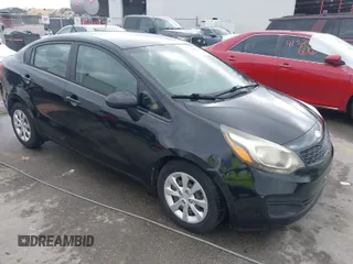 2015 Kia Rio LX with VIN KNADM4A39F6440291, listed as a IAAI auction lot 41532881 with 97,238 mi miles. Bid and sale history available at carsss.com. Image 1.