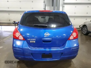 2010 Nissan Versa 1.8 SL with VIN 3N1BC1CP8AL396457, listed as a Copart auction lot 86810794 with 144,859 mi miles and Salvage Title. Bid and sale history available at carsss.com. Image 6.