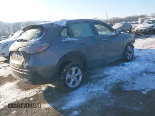 2024 Honda HR-V LX with VIN 3CZRZ2H32RM736093, listed as a IAAI auction lot 41416341 with 16,482 mi miles and . Bid and sale history available at DreamBid. Image 4.