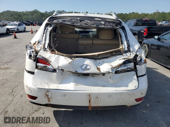 2013 Lexus RX 350 с VIN 2T2ZK1BA2DC121066, выставлен на аукционе Copart как лот 57987635 с пробегом 88 978 миль миль и Списание • Salvage title. История ставок и продаж доступна на DreamBid. Изображение 6.