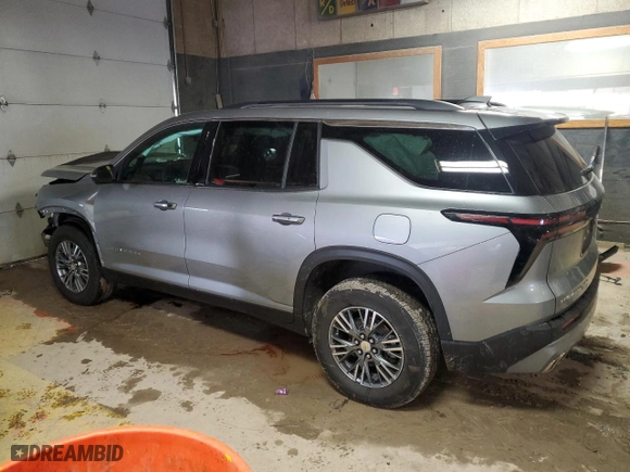 2024 Chevrolet Traverse AWD LT with VIN 1GNEVGKS4RJ166969, listed as a Copart auction lot 45949515 with 14,703 mi miles and Clean Title. Bid and sale history available at carsss.com. Image 2.