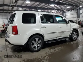 2012 Honda Pilot Touring with VIN 5FNYF4H96CB076615, listed as a Copart auction lot 50566455 with 159,877 mi miles and Salvage Title. Bid and sale history available at carsss.com. Image 3.