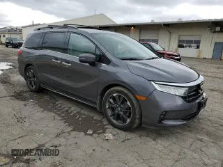 2022 Honda Odyssey Elite с VIN 5FNRL6H92NB023650, выставлен на аукционе Copart как лот 52093035 с пробегом 64 119 миль миль и Списание • Salvage title. История ставок и продаж доступна на DreamBid. Изображение 4.