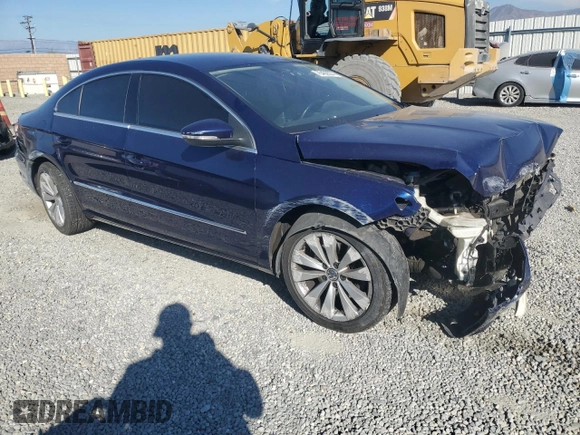 2010 Volkswagen CC Sport with VIN WVWML7ANXAE505558, listed as a Copart auction lot 75438534 with 113,002 mi miles and Salvage Title. Bid and sale history available at DreamBid. Image 4.