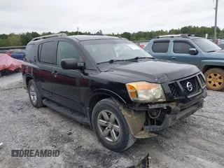 2013 Nissan Armada SL z VIN 5N1BA0ND5DN604195, wystawiony jako IAAI lot #40320310 z przebiegiem 167 415 mil mil oraz . Historia ofert i sprzedaży dostępna na DreamBid. Obrazek 1.