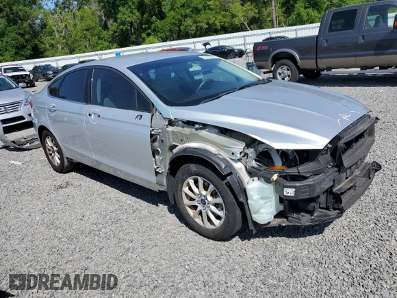 2017 Ford Fusion S with VIN 3FA6P0G72HR318664, listed as a Copart auction lot 53109925 with 85,884 mi miles and Salvage Title. Bid and sale history available at carsss.com. Image 4.