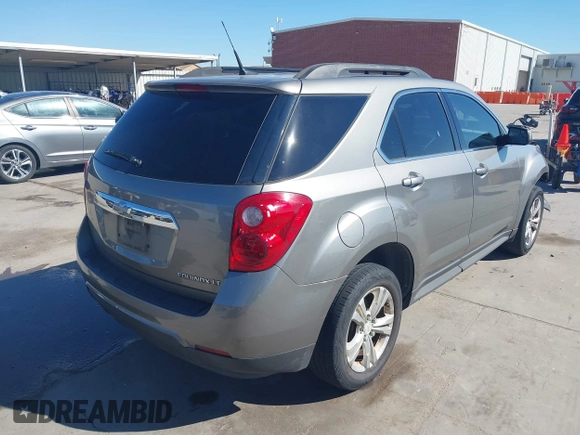 2012 Chevrolet Equinox LT w/1LT with VIN 2GNALDEK7C6305401, listed as a IAAI auction lot 41865521 with 168,235 mi miles. Bid and sale history available at carsss.com. Image 4.