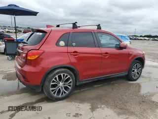 2019 Mitsubishi Outlander ES with VIN JA4AP3AU1KU034988, listed as a Copart auction lot 56011225 with 62,288 mi miles and Salvage title. Bid and sale history available at DreamBid. Image 3.