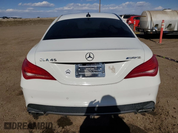 2015 Mercedes-Benz CLA 45 AMG with VIN WDDSJ5CB7FN195208, listed as a Copart auction lot 53161445 with 160,576 mi miles and Clean Title. Bid and sale history available at DreamBid. Image 6.
