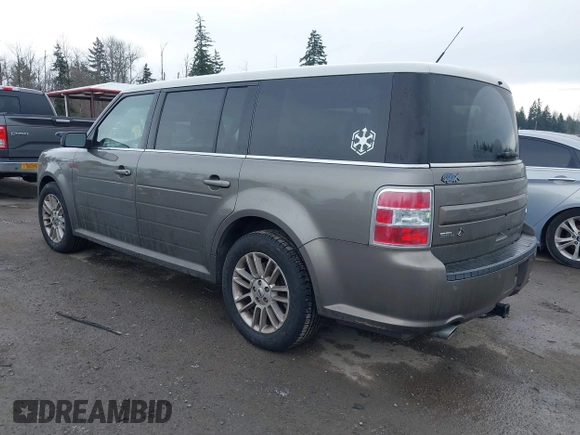 2013 Ford Flex SEL with VIN 2FMHK6C8XDBD28267, listed as a IAAI auction lot 41498787 with 129,105 mi miles. Bid and sale history available at carsss.com. Image 3.