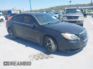 2013 Chrysler 200 Touring with VIN 1C3CCBBB6DN577823, listed as a IAAI auction lot 42054299 with 188,680 mi miles. Bid and sale history available at carsss.com. Image 1.