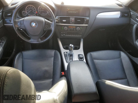 2014 BMW X3 xDrive28i with VIN 5UXWX9C5XE0D32988, listed as a Copart auction lot 72564114 with 100,839 mi miles and Salvage Title. Bid and sale history available at DreamBid. Image 8.