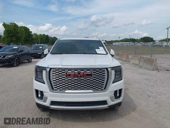 2023 GMC Yukon XL Denali with VIN 1GKS1JKL6PR355980, listed as a IAAI auction lot 41881760 with 1 mi miles. Bid and sale history available at carsss.com. Image 6.