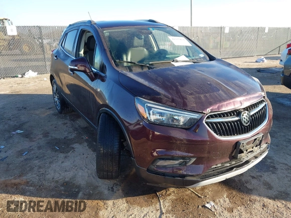 2018 Buick Encore Sport Touring with VIN KL4CJ1SB7JB584900, listed as a IAAI auction lot 41337834 with 66,055 mi miles and . Bid and sale history available at DreamBid. Image 1.