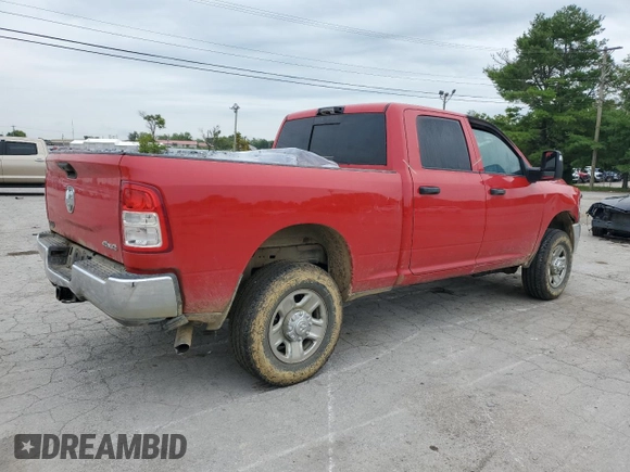 2024 Ram 2500 Tradesman with VIN 3C6UR5CJ3RG154565, listed as a Copart auction lot 64060144 with Not provided miles and Salvage title. Bid and sale history available at DreamBid. Image 3.
