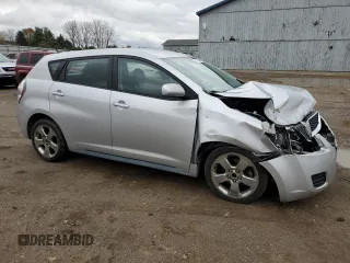 2009 Pontiac Vibe w/1SB with VIN 5Y2SP67059Z436199, listed as a Copart auction lot 79191944 with 104,246 mi miles and Clean Title. Bid and sale history available at carsss.com. Image 4.