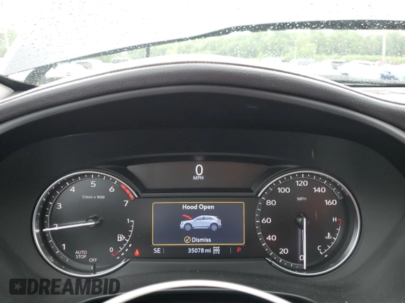 2023 Cadillac XT4 AWD Luxury with VIN 1GYFZBR42PF152462, listed as a Copart auction lot 58494825 with 35,078 mi miles and Salvage title. Bid and sale history available at DreamBid. Image 9.