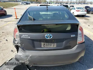 2012 Toyota Prius One with VIN JTDKN3DU4C1543780, listed as a Copart auction lot 50551705 with 174,705 mi miles and Salvage Title. Bid and sale history available at carsss.com. Image 6.