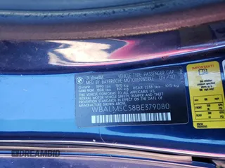 2011 BMW Z4 sDrive30i with VIN WBALM5C58BE379080, listed as a Copart auction lot 46605385 with 108,335 mi miles and Salvage Title. Bid and sale history available at carsss.com. Image 12.