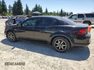2013 Dodge Avenger SXT with VIN 1C3CDZCB0DN665674, listed as a Copart auction lot 64692425 with 253,030 mi miles and Salvage title. Bid and sale history available at DreamBid. Image 2.
