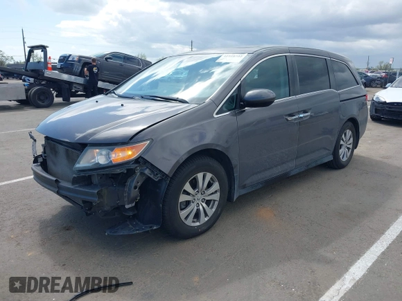 2016 Honda Odyssey EX-L with VIN 5FNRL5H62GB124335, listed as a IAAI auction lot 41910722 with 173,250 mi miles. Bid and sale history available at carsss.com. Image 18.