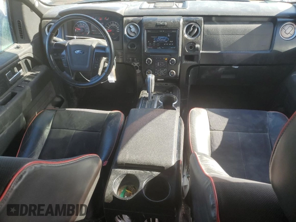 2013 Ford F-150 XL with VIN 1FTFW1CF2DFD07185, listed as a Copart auction lot 46261025 with 282,067 mi miles and Salvage Title. Bid and sale history available at carsss.com. Image 8.