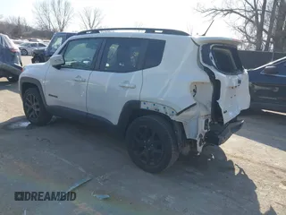 2017 Jeep Renegade Latitude with VIN ZACCJBBB9HPG56028, listed as a IAAI auction lot 41780912 with 55,482 mi miles. Bid and sale history available at carsss.com. Image 3.