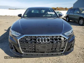 2023 Audi A8 with VIN WAULDAF86PN002950, listed as a Copart auction lot 77352374 with 4,444 mi miles and Salvage Title. Bid and sale history available at carsss.com. Image 5.