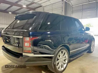 2014 Land Rover Range Rover Supercharged with VIN SALGS2TF6EA155229, listed as a Copart auction lot 62614735 with 95,369 mi miles and Salvage title. Bid and sale history available at DreamBid. Image 4.
