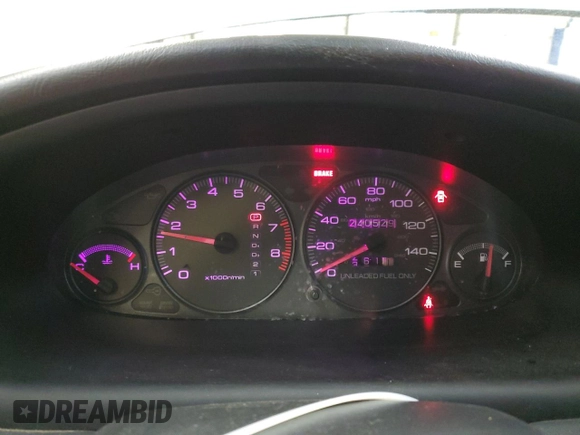 2001 Acura Integra LS with VIN JH4DC44501S002714, listed as a Copart auction lot 88522065 with 240,529 mi miles and Salvage title. Bid and sale history available at DreamBid. Image 9.