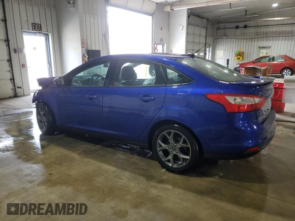 2013 Ford Focus SE with VIN 1FADP3F25DL302871, listed as a Copart auction lot 53094085 with 134,706 mi miles and Salvage Title. Bid and sale history available at carsss.com. Image 2.