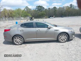 2015 Kia Optima EX with VIN 5XXGN4A78FG359381, listed as a IAAI auction lot 41935073 with 135,298 mi miles. Bid and sale history available at carsss.com. Image 13.