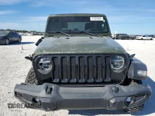 2020 Jeep Wrangler Willys with VIN 1C4GJXAG8LW285550, listed as a Copart auction lot 41337045 with 24,388 mi miles and Salvage title. Bid and sale history available at DreamBid. Image 5.