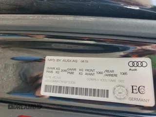 2019 Audi A4 Premium with VIN WAUGMAF41KN012339, listed as a Copart auction lot 61236005 with 142,937 mi miles and Salvage title. Bid and sale history available at DreamBid. Image 12.