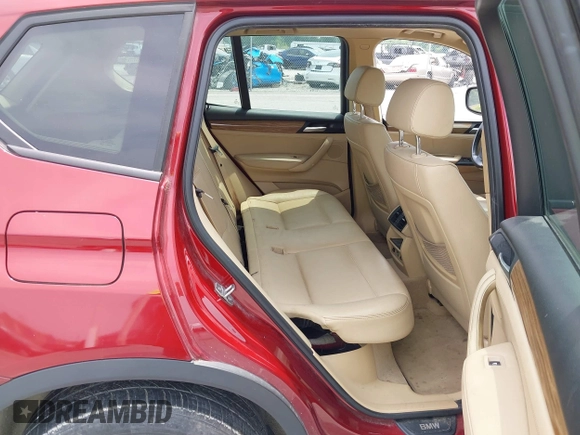 2014 BMW X3 xDrive28i with VIN 5UXWX9C59E0D24428, listed as a IAAI auction lot 42425981 with 240,699 mi miles and . Bid and sale history available at DreamBid. Image 8.