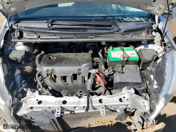 2014 Toyota Yaris L with VIN JTDKTUD36ED596842, listed as a Copart auction lot 48792795 with 145,656 mi miles and Salvage Title. Bid and sale history available at carsss.com. Image 11.