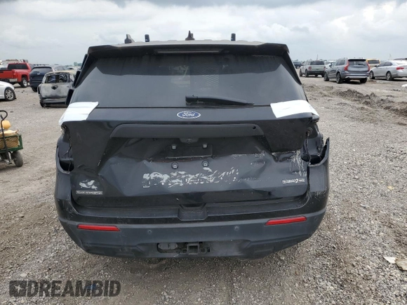 2022 Ford Explorer with VIN 1FM5K8AC2NGA43062, listed as a Copart auction lot 53812615 with Not provided miles and Salvage title. Bid and sale history available at DreamBid. Image 6.