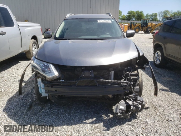 2017 Nissan Rogue SV with VIN 5N1AT2MVXHC897394, listed as a Copart auction lot 57655995 with 71,932 mi miles and Salvage title. Bid and sale history available at DreamBid. Image 5.